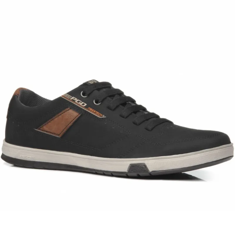 Sapatenis Masculino Calce Fácil Fibertech Pgd 170420