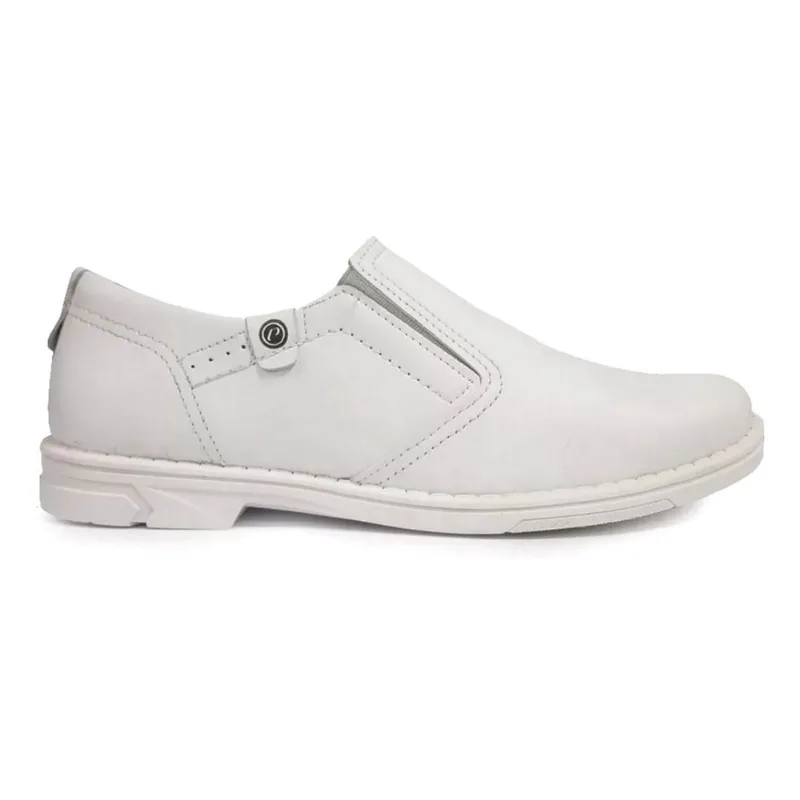 Sapato Social Masculino Branco pgd Microfibra - Pegada
