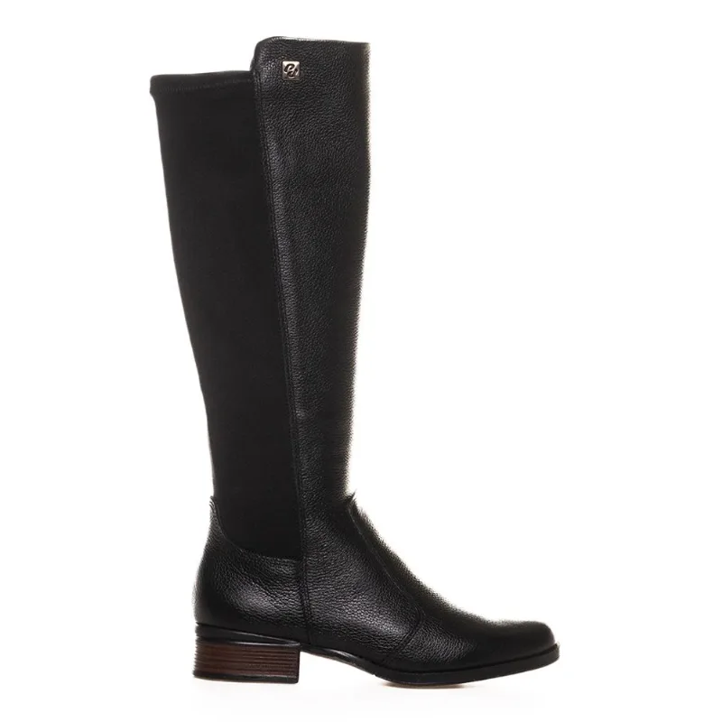 Bota Montaria Couro Pegada Diana Feminina Preta 34