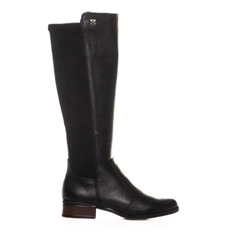 Bota Montaria Couro Pegada Diana Feminina Preta 40