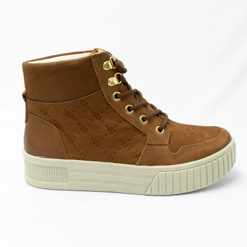 Bota Pegada 212509-03 Couro Natural Burnished Terracota