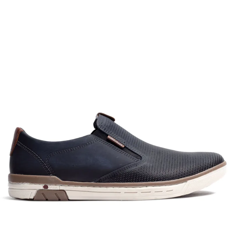Sapato Masculino Pegada Basic Washed Marinho - 41
