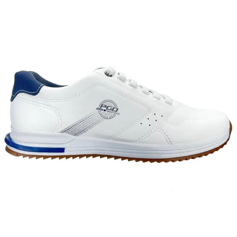 Tênis Casual Pegada Masculino Microfibra Branco 171604-02