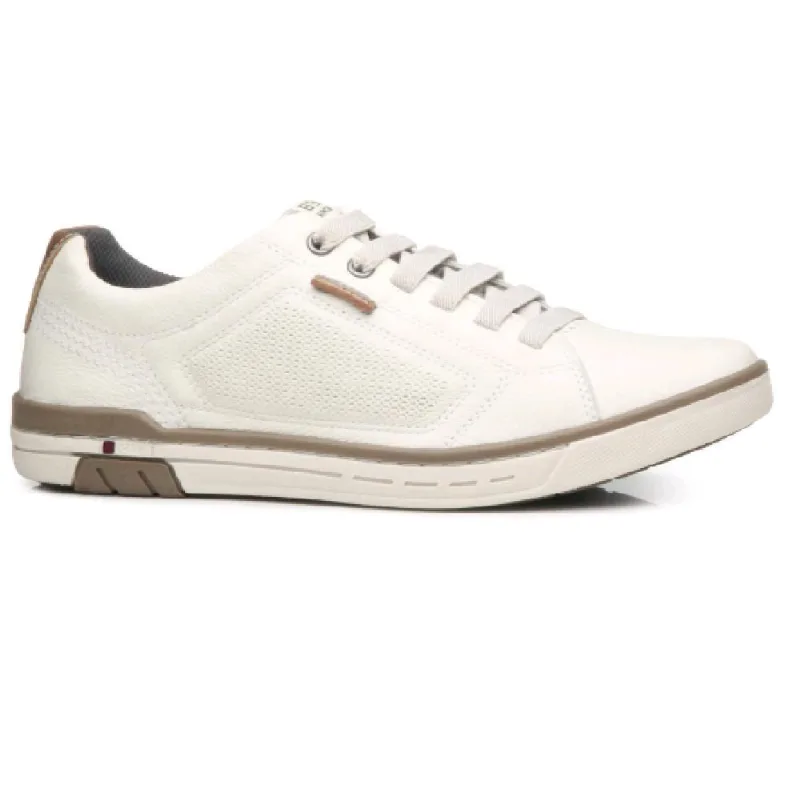 Sapatenis pegada couro ref 119312 masculino