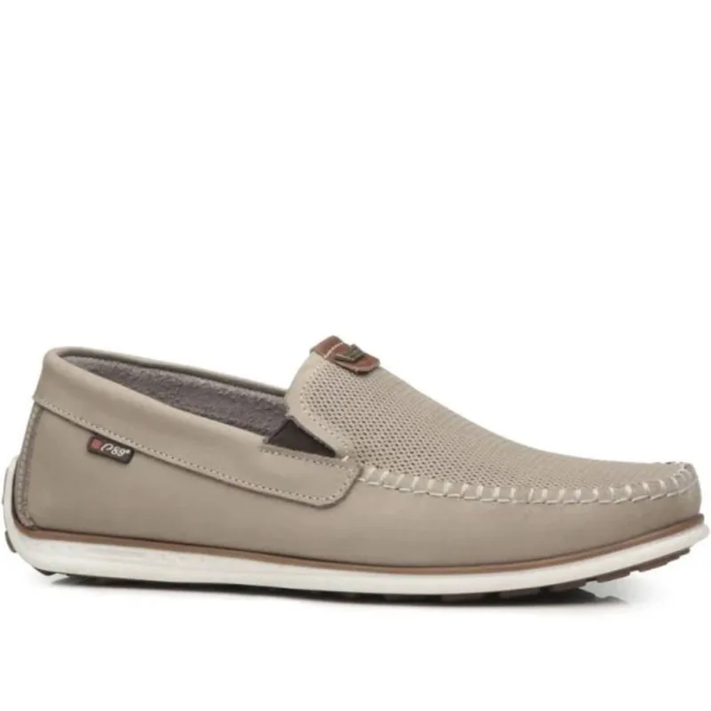Sapato Mocassim Pegada-142002-05-Masculino-Areia//Conhaq