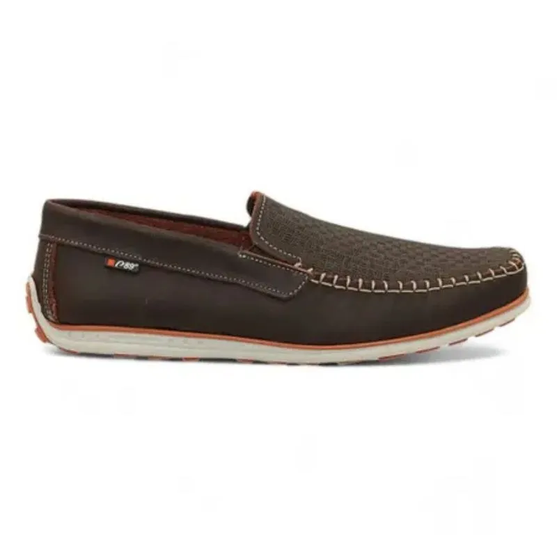 Mocassim Textura Pegada Masculino Marrom 43