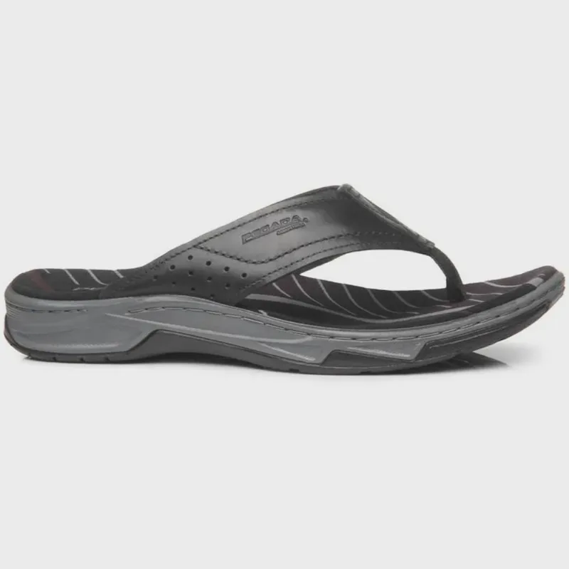 Chinelo Masculino Fresh Anilina Preto Pegada 132252-04