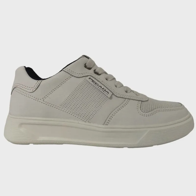 Sapatênis Pegada Masculino Calce Fácil Slip On Casual Couro