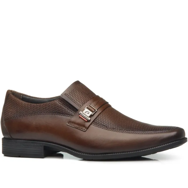 Sapato Social Pegada Masculino em Couro Pinhão 126504-02 42