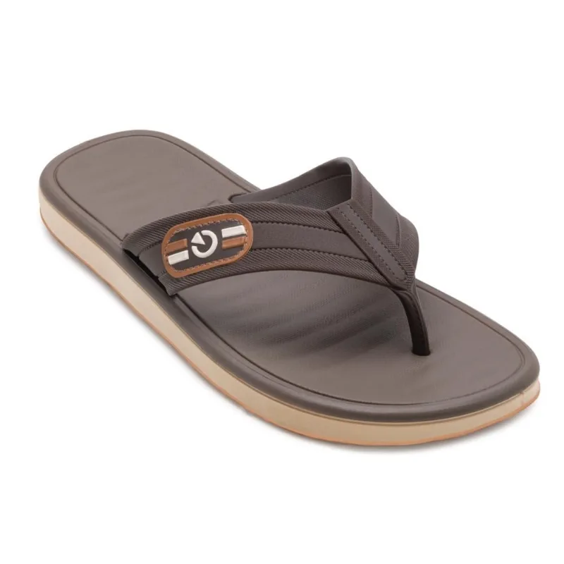 Chinelo Couro Pegada M PG26-53330 47 / Marrom