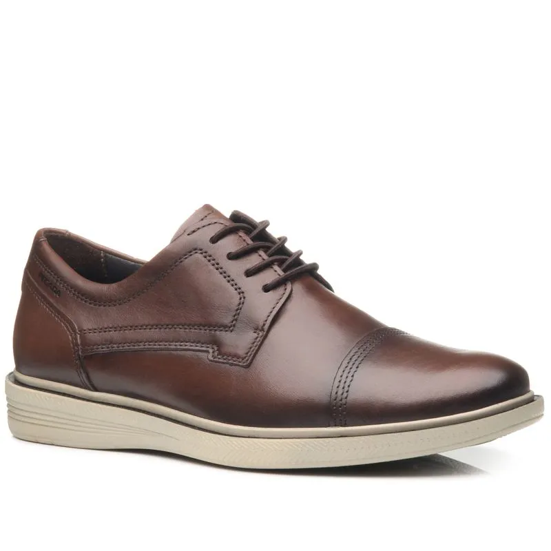 Sapato Casual Pegada Masculino em Couro Terracota 126108-03 39