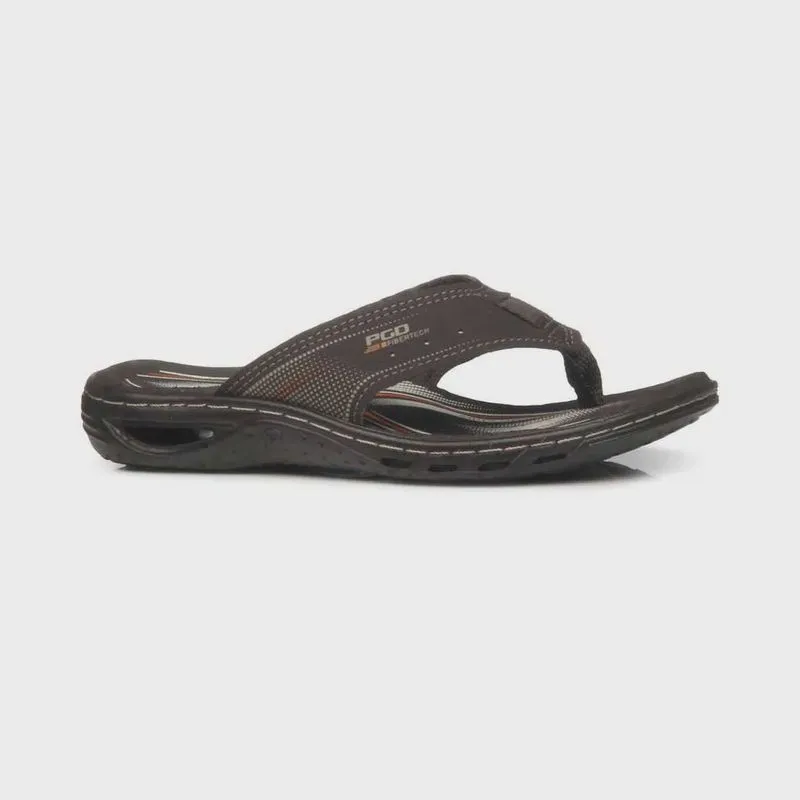 Chinelo Infantil Microfibra Brown Pegada 373207-03