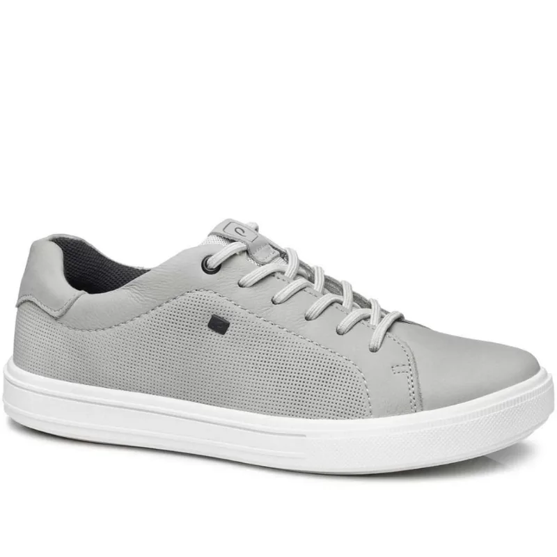 Tênis Masc Pegada Casual Couro Rustic Silver/Cinza 111501-09 - pegada