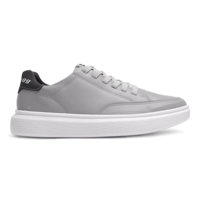 Sapatênis Pegada Fuse Casual Masculino 40 / Cinza / Branco