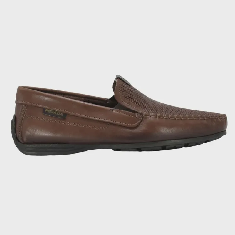 Mocassim pegada 140741 Masculino Pinhão