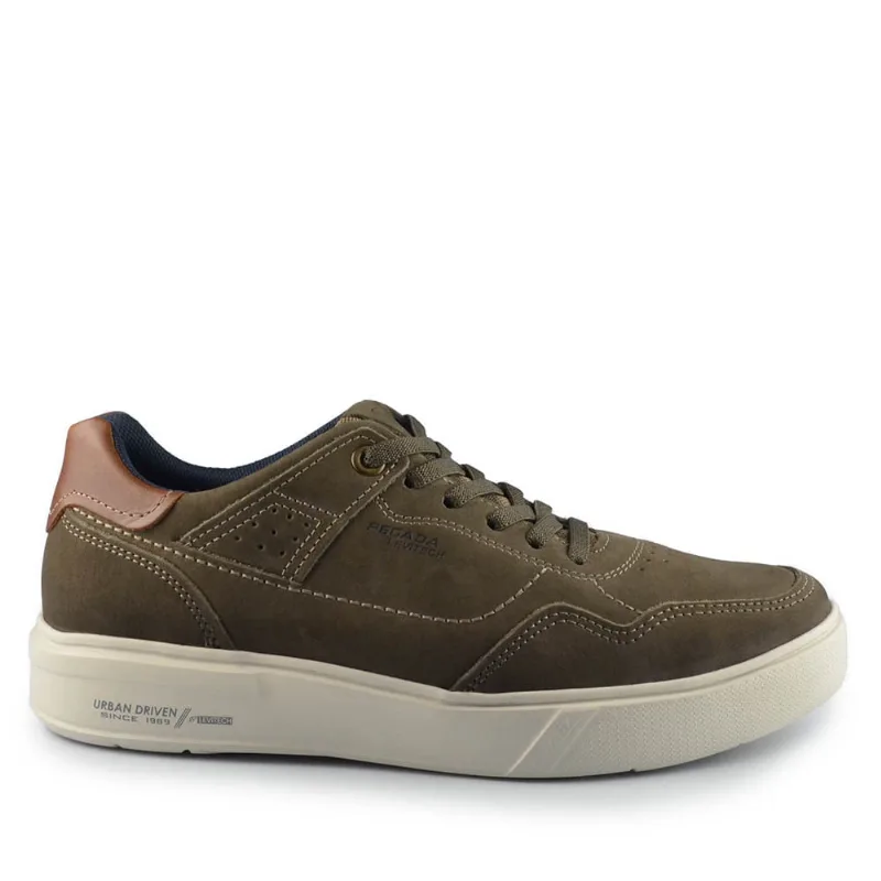 Sapatênis Pegada Masculino 111903 10 NBK OIL DARK 42 - Pegada