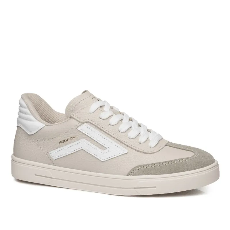 Tênis Pegada Feminino em Couro Off White 211154-05 37