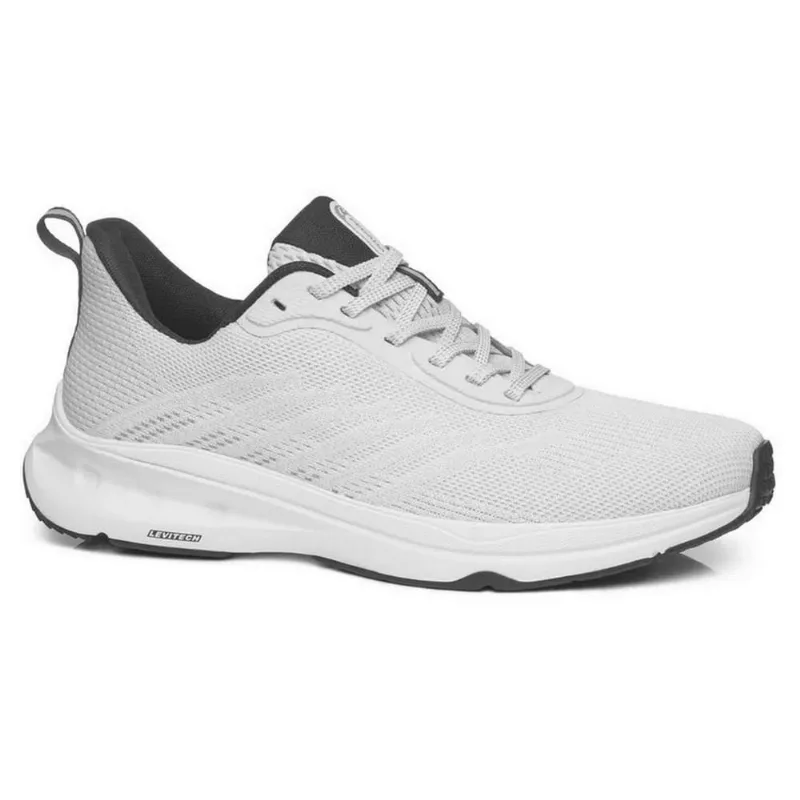 Tênis Esportivo Pegada Masculino em Tecido Off White - Pegada