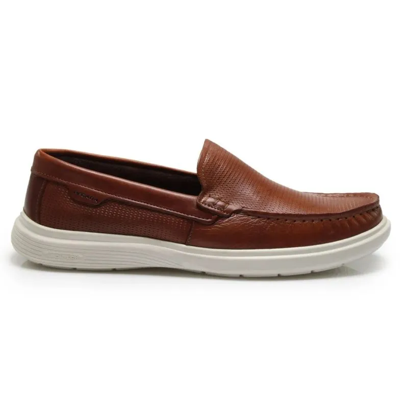 Mocassim Pegada Navale Masculino Marrom 41