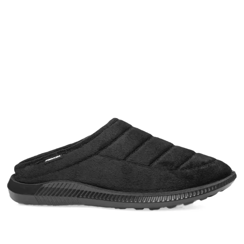 Pantufa Masculina Pegada Atoalhado Soft Touch Preto - 39 - Pegada