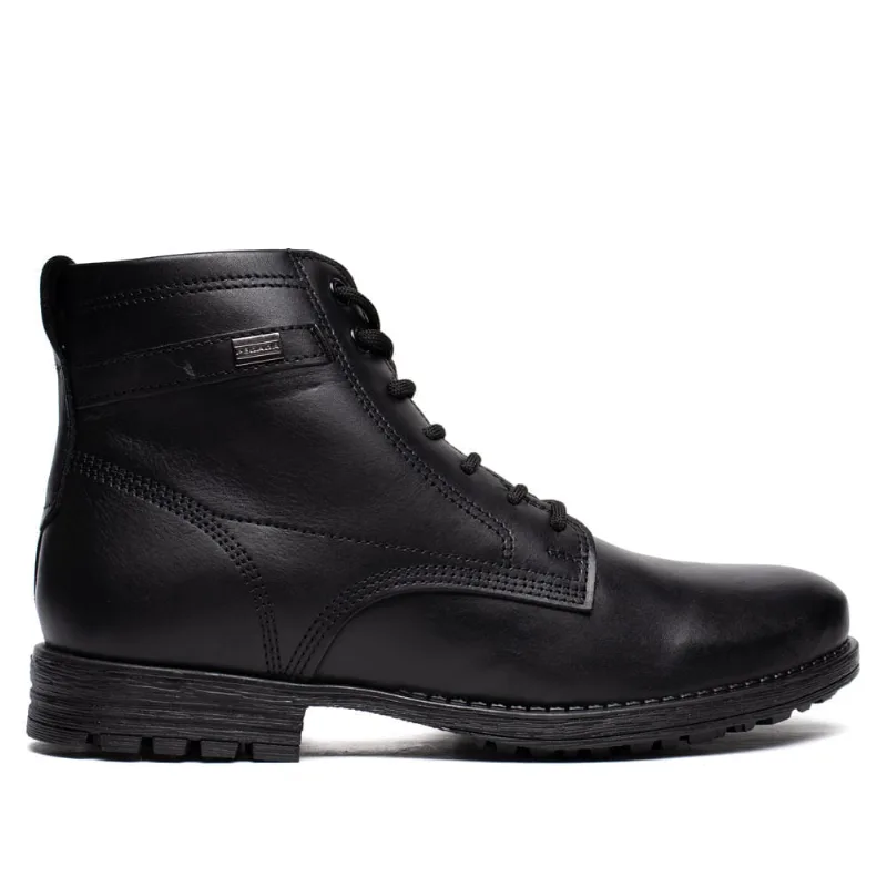 Coturno Masculino Pegada Stretch Couro Amortech Preto - 43 - Pegada