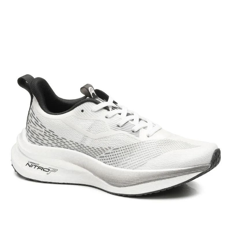 Tênis Esportivo Pegada Feminino em Tecido Off White 290802-01 40