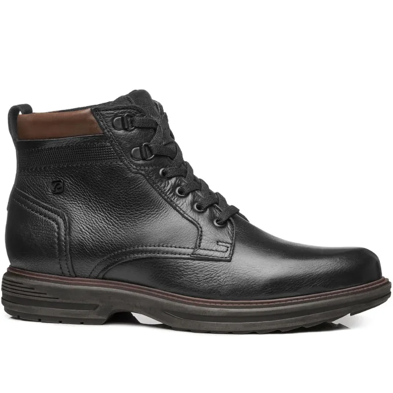 Bota Masculina Pegada Couro Preto 181802-03 43 / Preto