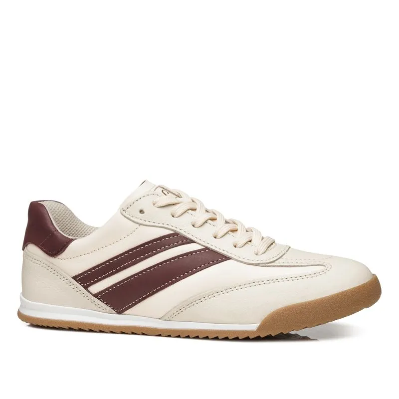 Tênis Pegada Feminino em Couro Milk 212802-02 38