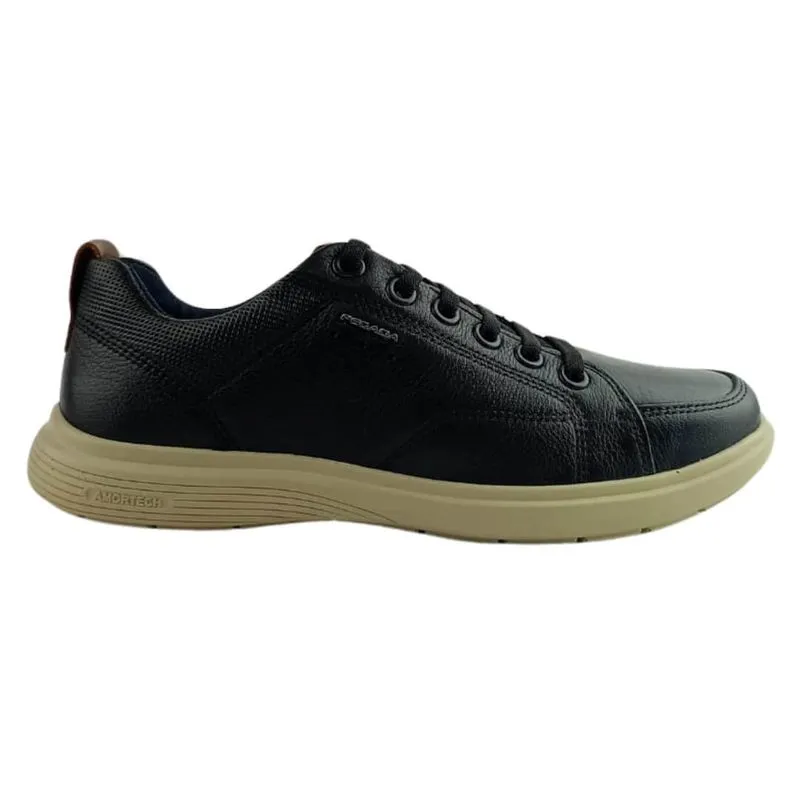 Sapatênis Masculino Pegada Nature 112201-04 Pull Up 42 / PRETO/MARROM