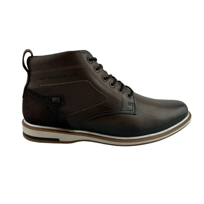Bota Masculina Pegada 125161-01 Strech Tabaco Camurça 41 / TABACO