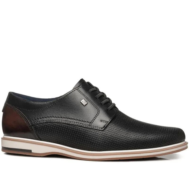 Sapato Casual Pegada Masculino em Couro Preto 125113-01 44