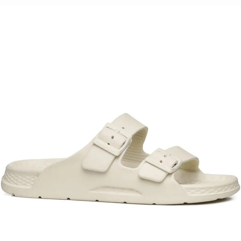 Chinelo Slide Pegada Masculino em Eva Off White 161101-01 44