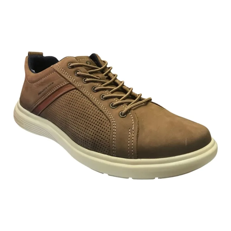 Sapatênis Masculino Pegada Couro Parafinado Marrom 112203-09 43 - Pegada