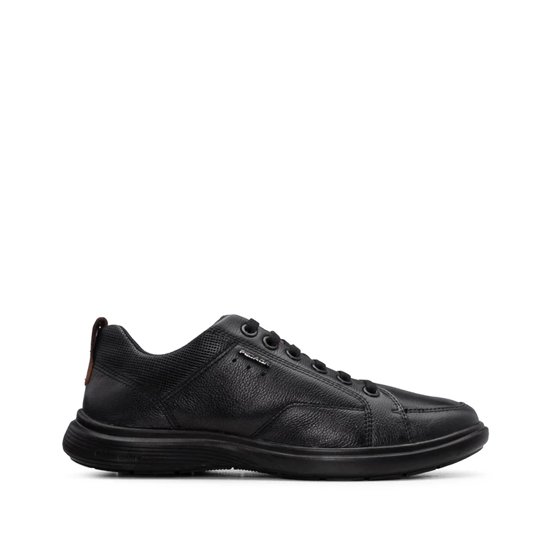 Sapato Casual Homem Pele Preto 42