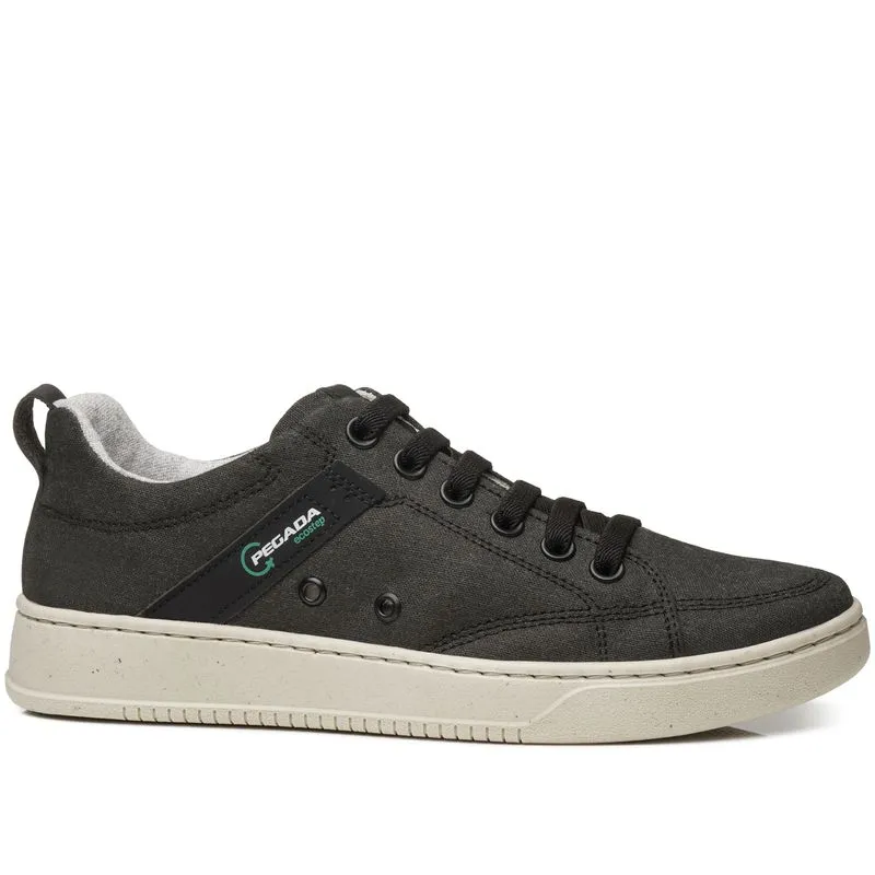 Tênis Casual Pegada Masculino em Tecido Preto 171951-02 43