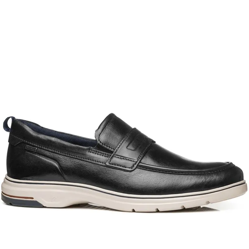 Sapato Casual Pegada Masculino em Couro Preto 127302-01 40