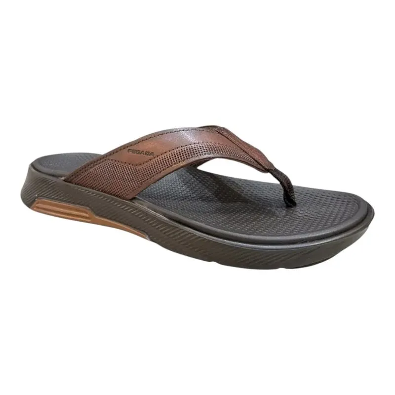 Chinelo Masc Pegada Anilina Pinhão 134701-03 43 / Marrom