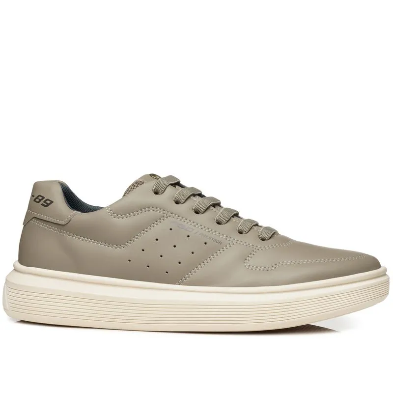 Tênis Casual Pegada Masculino em Microfibra Areia 172108-03 42