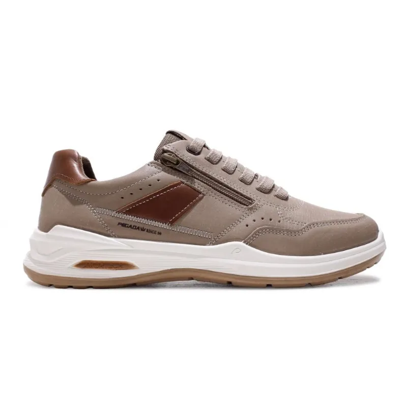 Sapatênis Pegada City Casual Masculino 38 / Marrom / Branco