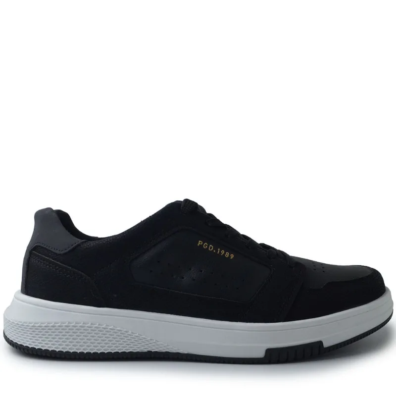 Sapatênis Pegada Masculino 172403 03 MICROFIBRA PTO/PT 43 - Pegada