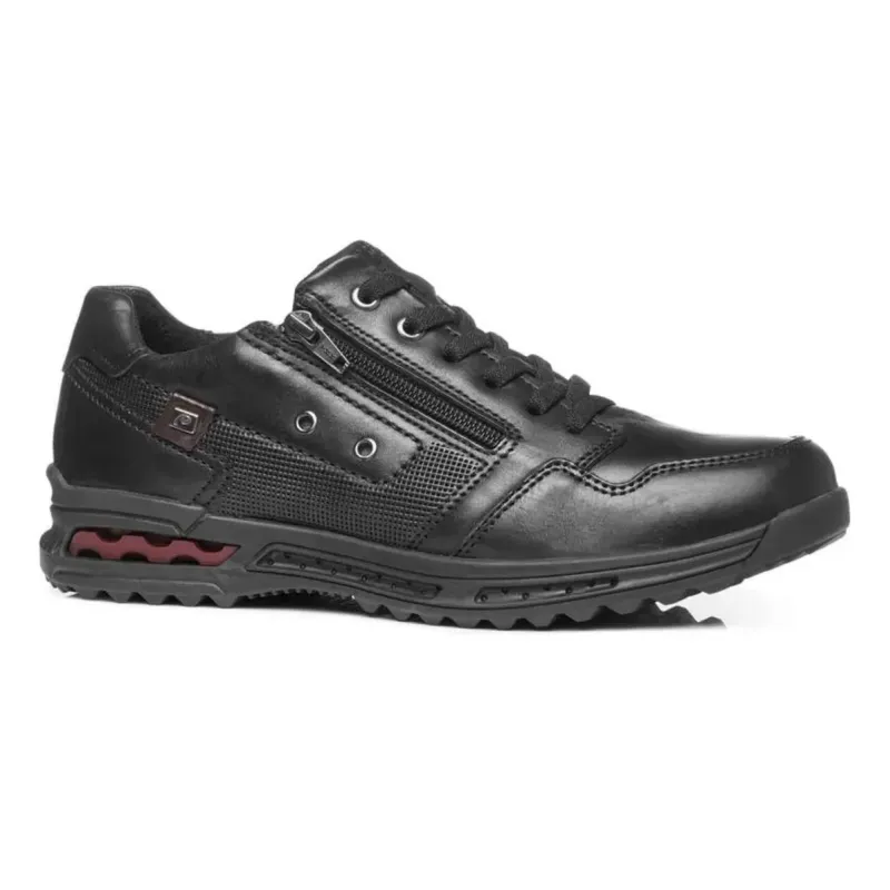 Tênis Pegada Casual Masculino Preto 37