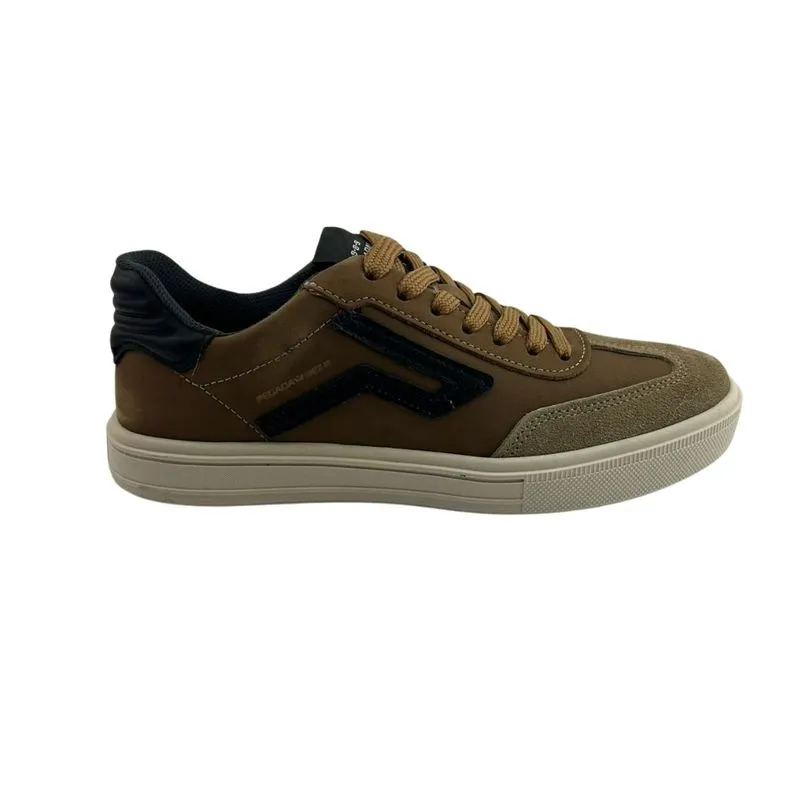 Tênis Masculino Pegada 111507-10 Parafinado 37 / MASCAVO/PRETO