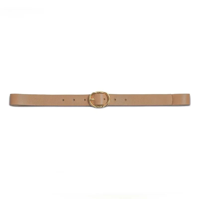 Cinto Casual Pegada Feminino em Couro Caramelo CI001212-02 Cinto Pegada Feminino em Couro Caramelo CI001212-02 100