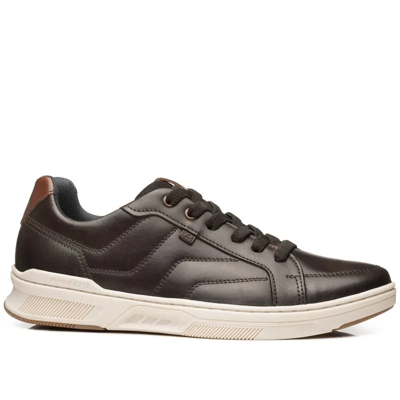Sapatênis Pegada Masculino em Couro Dark Brown 110607-04 44