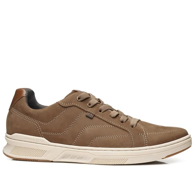 Sapatênis Pegada Masculino em Couro Mascavo 110607-09 37
