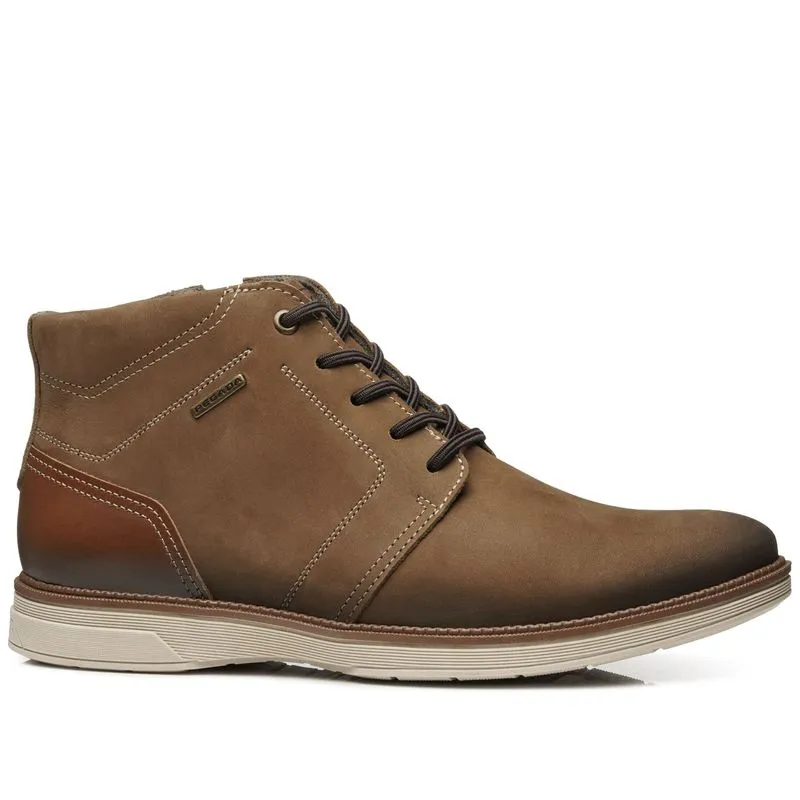 Bota Casual Pegada Masculino em Couro Mascavo 126753-05 40