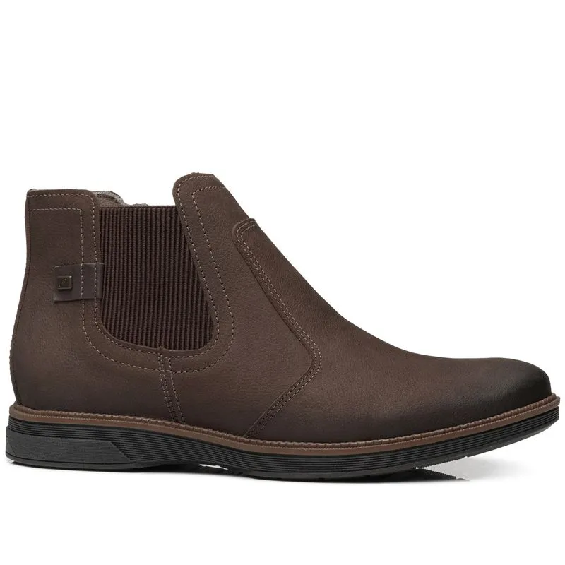 Sapato Casual Pegada Masculino em Couro Chocolate 126754-05 40