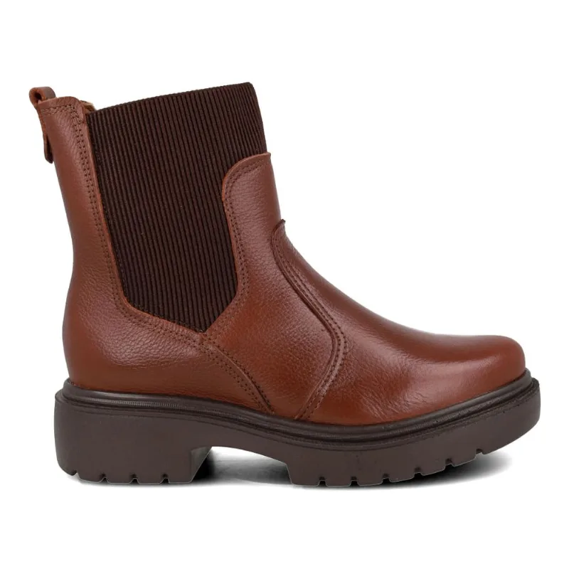 Bota Pegada Vittoria Cano Curto Feminina Terracota 38