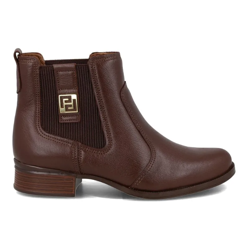 Bota Chelsea Pegada Feminina Pinhão 39