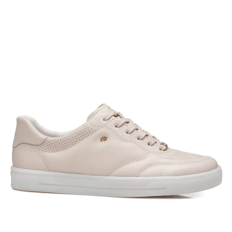 Tênis Pegada Feminino em Couro Off White 211164-02 37